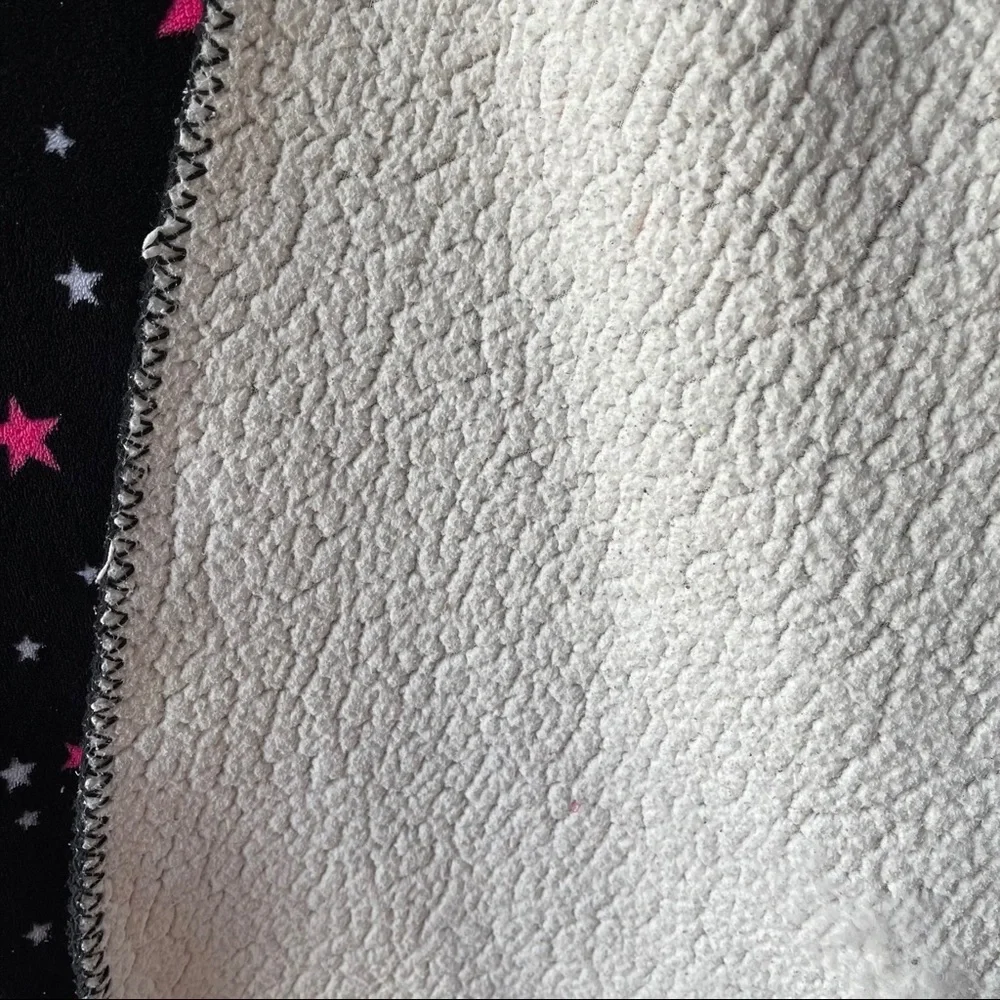 Victorias Secret Star Sherpa Throw Blanket
